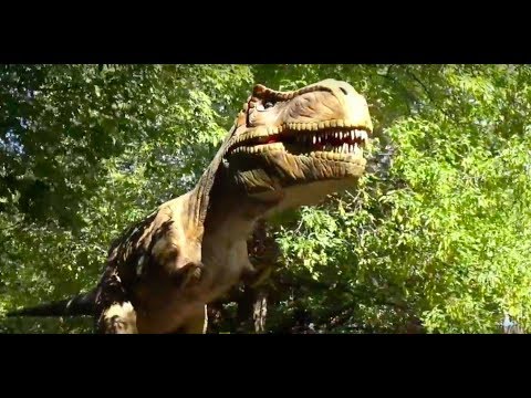 Видео: Парк Сказка. Динопарк в Крылатском.