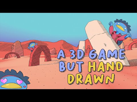 Видео: 3D-рендеринг в стиле Мёбиуса | Бесполезная игра