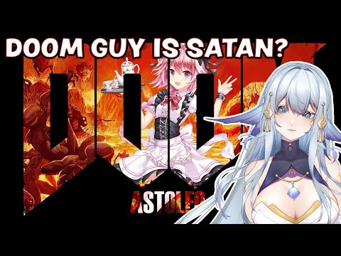 Видео: ЧТО ЭТО ЗА СЮЖЕТ??? | Обзор Max0r DOOM Eternal | Реакция VTuber