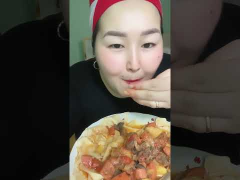 Видео: MUKBANG Лагман по-казахский.Нан салма #mukbang #қазақстан #қамыртамақ