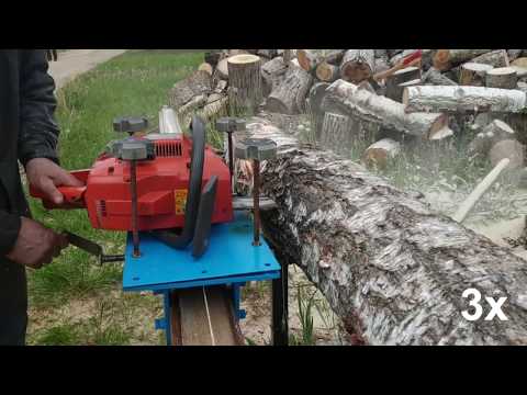 Видео: Новая Пилорама из Бензопилы #3 / Как закрепить Пилу и Мысли по Проекту