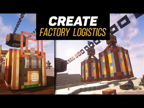 Видео: Гайд по Create Factory Logistics. Жидкостные контроллеры. Сетевая ссылка. (minecraft java)