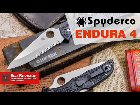 Видео: Spyderco Endura 4 FRN C10PSBK - ОБЗОР