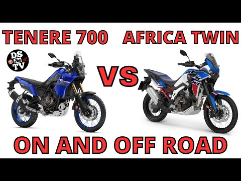 Видео: Yamaha Tenere 700 против Honda Africa Twin — сравнительный тест на дороге и бездорожье