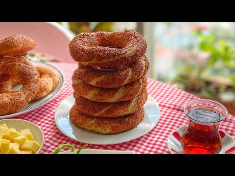 Видео: Как приготовить Simit / Turkish Bagel Street Food