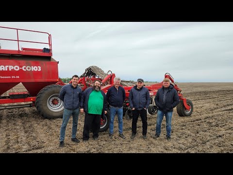 Видео: Сіємо No-Till сою по ріпаку монодиском - вологий ґрунт!