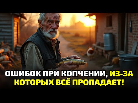 Видео: 5 смертельных ошибок при копчении, которые совершают почти все деревенские мужики!
