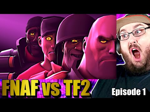 Видео: FNAF против TF2 - Эпизод 1 [SFM] Five Nights at Fortress РЕАКЦИЯ!!!