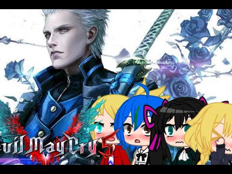 Видео: Fate и Highschool DxD girls (при участии Вергилия) реагируют на Devil May Cry 5 Вергилия