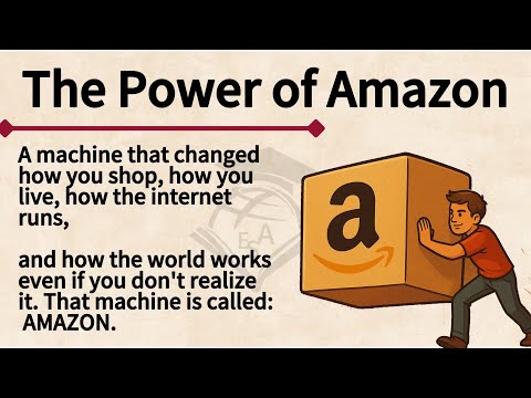 Видео: 💼Сила Amazon 🌍 | 📖 Оцениваемый читатель 🎧 Практика аудирования английского языка 💡 История бизнес...