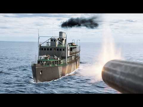 Видео: Как паром мог атаковать японский флот?