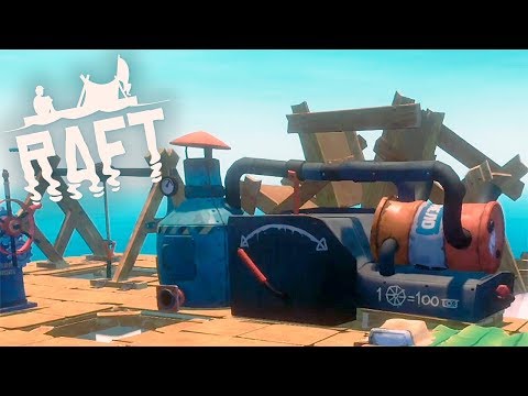 Видео: НОВЫЙ ДВИГАТЕЛЬ И ОГРОМНЫЙ ОСТРОВ ► Raft: The First Chapter #11