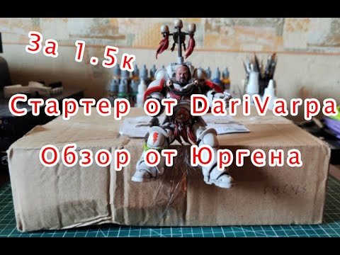 Видео: Обзор от Jurgen Wulf  Vanguard Space Marines от DariVarpa #ваха #warhammer40k #hobby #обзор