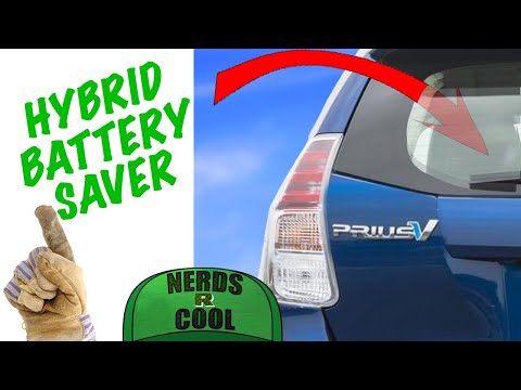 Видео: Hybrid Battery Saver-Prius против эффективности очистки и охлаждения вентилятора гибридной батареи