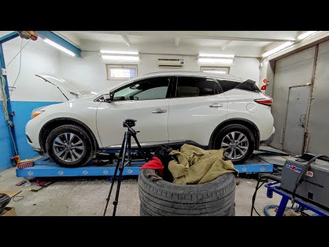 Видео: Nissan Muran. Z52  Масло заменил, колодки поменял. и т.д.