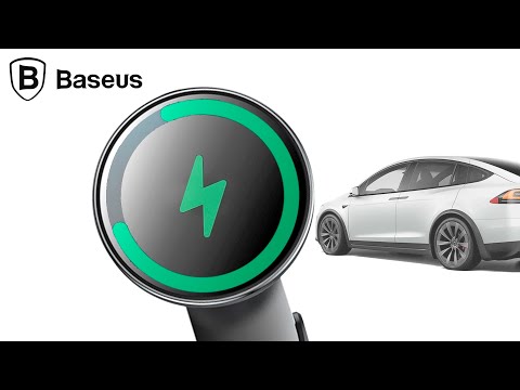 Видео: Лучший автомобильный магнитный держатель - Baseus Car Wireless Charger с MagSafe 15W