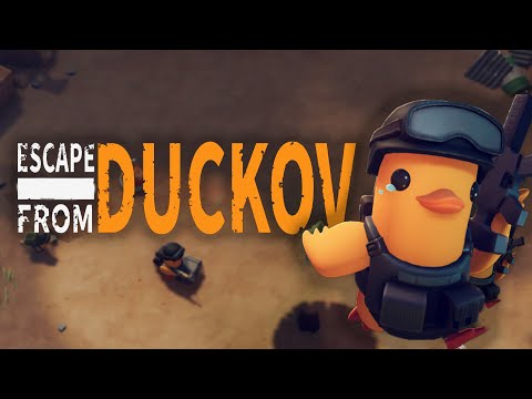Видео: Побег из Дакова на МАКС Сложности - утки с пушками выходят в рейд Escape from Duckov