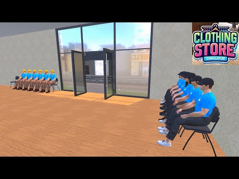 Видео: Много сотрудников и брендов ► Clothing Store Simulator #11