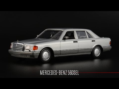 Видео: Sondermodell: Mercedes-Benz 560SEL • Minichamps • Масштабные модели автомобилей 1:43 • W126 • V126