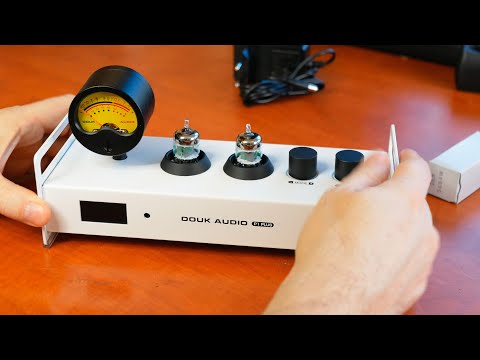 Видео: Необычный ламповый ЦАП Douk Audio P1PLUS с усилителем для наушников