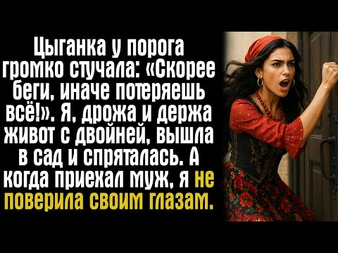 Видео: Цыганка у порога громко стучала: «Скорее беги, иначе потеряешь всё!». Я, дрожа и держа живот с...