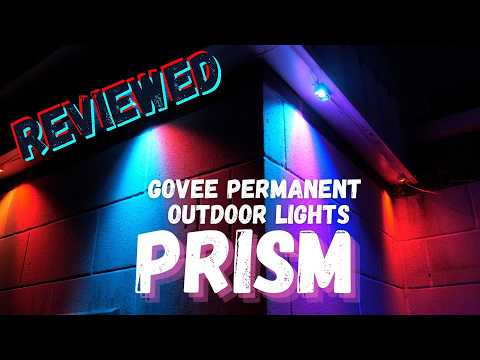 Видео: Обзор уличных светильников Govee Prism: 200 футов умного освещения!