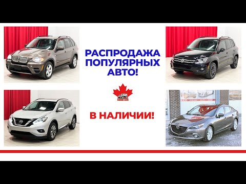 Видео: Распродажа популярных авто из Канады.