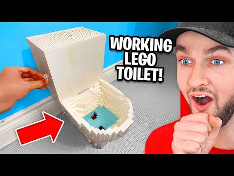 Видео: Гениальные творения Lego на новом уровне!