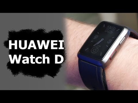 Видео: Обзор Huawei Watch D: измерение давления и ЭКГ