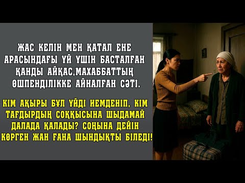 Видео: Келін мен ененің қанды тартысы: Үйде кім қалады, кім далада қалады?