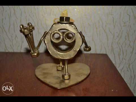 Видео: 50+ самоделок из болтов и гаек которые вас восхитят, hand made (2019)