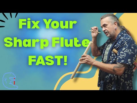 Видео: Как исправить заострённую флейту | Советы по изготовлению и настройке флейт — Blue Bear Flutes