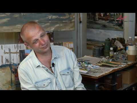 Видео: 10 выпуск. Интервью с художником. Владимир Ершов. Художник об искусстве. Интервью с портретом