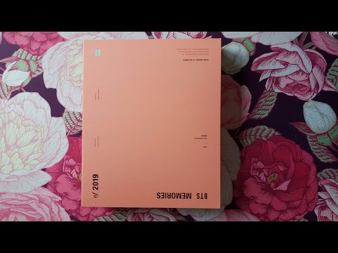 Видео: распаковка / обзор / unboxing BTS (방탄소년단) MEMORIES OF 2019 + рамка