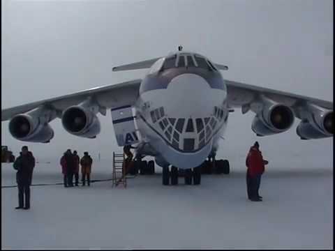 Видео: Посадка на Pegasus. Антарктида - 2004