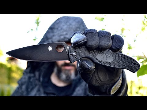 Видео: Spyderco Resilience Lightweight Black сравнительный обзор