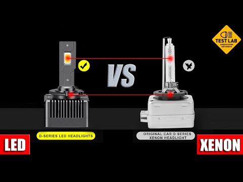 Видео: Штатный ксенон Vs Led. Что выбрать? Тест