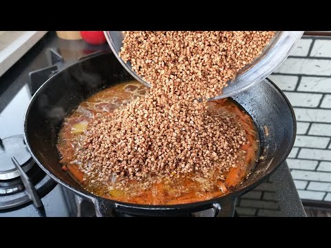 Видео: А вы так готовите Гречку? Вкусный Обед или Ужин! Плов из Гречки