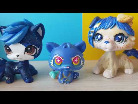 Видео: Мои СИНИЕ lps OOAK'и! #10