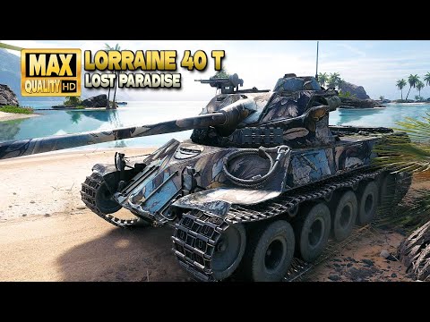 Видео: Lorraine 40 t: Последняя надежда в битве 10 уровня - World of Tanks