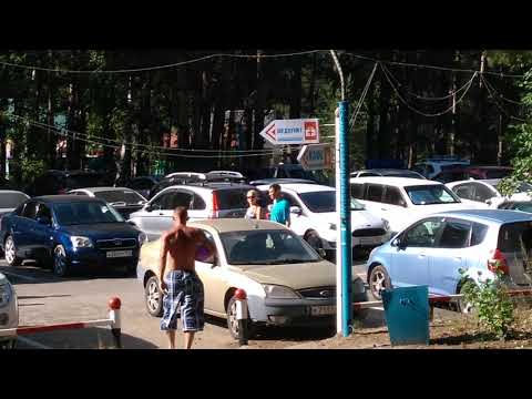 Видео: Отдых на Обском море. Обзор пляжа "Звезда". Новосибирск.