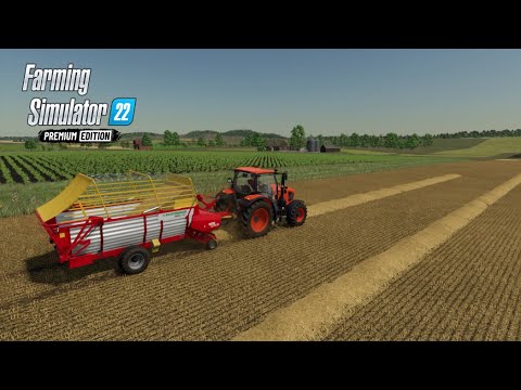 Видео: Farming Simulator 22 - Premium Expansion: # 2 Те поле теж добре.