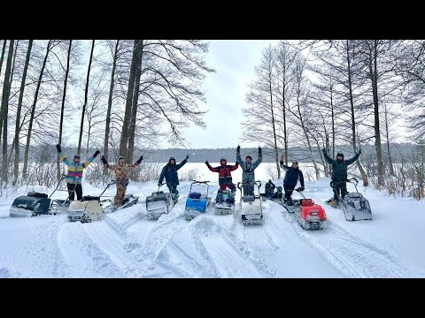 Видео: Приключение на мотобуксировщиках до заброшенной воинской части. Мотобуксировщик baltmotors 2024