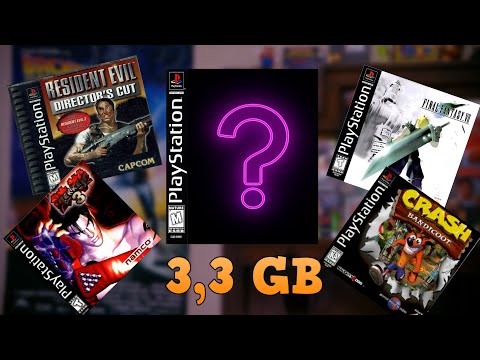 Видео: Самая большая игра на PS 1 -  Sony Playstation ?