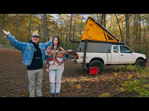 Видео: Осенний кемпинг для грузовиков стал ещё теплее — Ночи с дизельными обогревателями