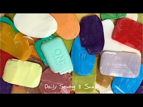 Видео: Breaking dry soap plates.Soap cutting. Soap ASMR. мыло АСМР. Satisfying video.스트레스 해소.비누 ASMR /19/