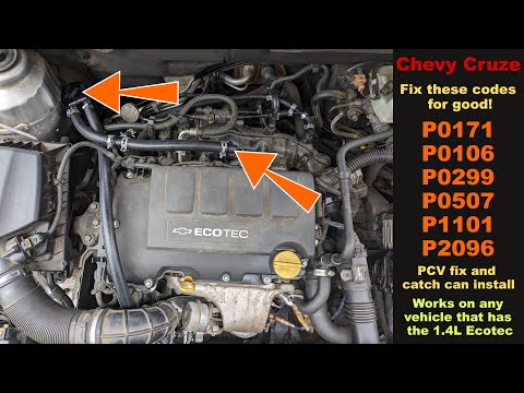 Видео: Установка и фиксатор PCV на Chevy Cruze — избавьтесь от лампочки «Check Engine» навсегда!