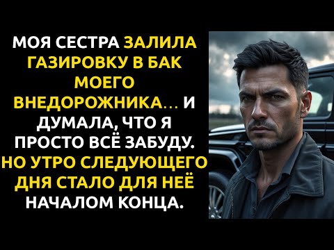 Видео: Сестра сказала: «Ой, извини, я случайно НАЛИЛА ГАЗИРОВКУ В БАК твоей машины»… но потом…