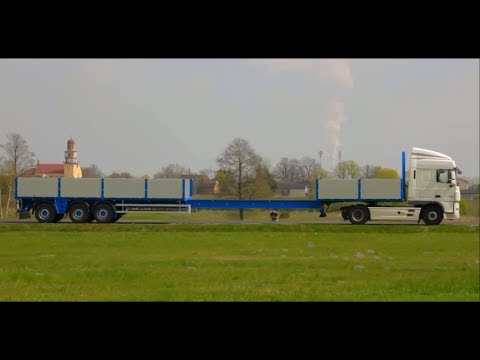 Видео: 7 НЕРЕАЛЬНЫХ, интересных и удивительных полуприцепов для СЕДЕЛЬНЫХ ТЯГАЧЕЙ! Крутые супермашины!