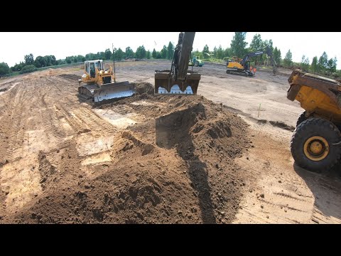 Видео: Начинаем копать беговой круг